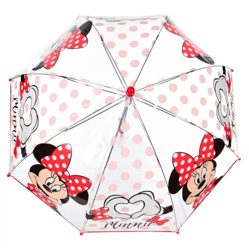 Disney Minnie Lovely gyerek átlátszó esernyő Ø72 cm