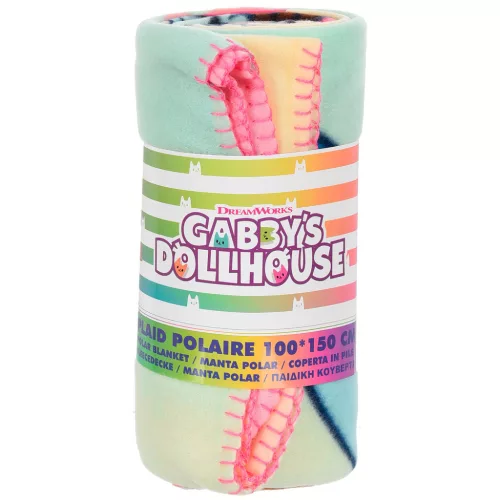 Gabi babaháza Meow Time polár takaró 100x150cm