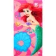 Disney Hercegnők Ariel fürdőlepedő, strand törölköző 70x140cm (Fast Dry)
