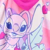 Disney Lilo és Stitch, A csillagkutya Angel strand törölköző poncsó 55x110 cm (Fast Dry)