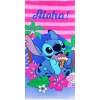 Disney Lilo és Stitch, A csillagkutya Aloha fürdőlepedő, strand törölköző 70x140cm (Fast Dry)