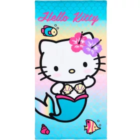   Hello Kitty Mermaid fürdőlepedő, strand törölköző 70x140cm (Fast Dry)