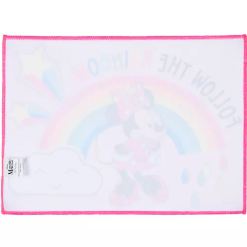 Disney Minnie Rainbow kéztörlő, arctörlő, törölköző 40x30 cm