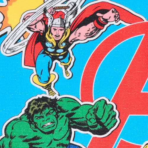 Bosszúállók Vintage kéztörlő, arctörlő, törölköző 40x30 cm