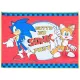 Sonic a sündisznó Gotta Go kéztörlő, arctörlő, törölköző 40x30 cm