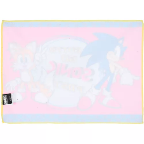 Sonic a sündisznó Gotta Go kéztörlő, arctörlő, törölköző 40x30 cm