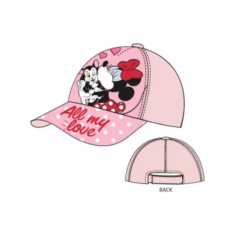 Disney Minnie All My Love gyerek baseball sapka 52 cm