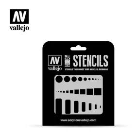 Vallejo Stencil - Access Trap Doors (ST-AIR003)