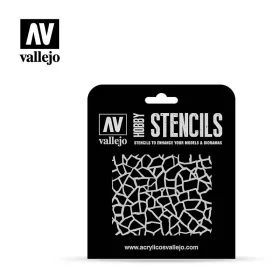 Vallejo Stencil - Giraffe Camo WWII (ST-CAM003)