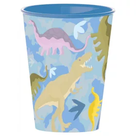 Dinoszaurusz Blue műanyag pohár 260 ml