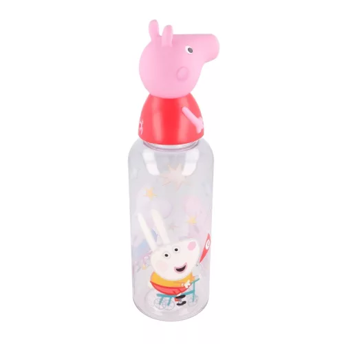 Peppa malac 3D Cycle Figurine műanyag kulacs 560 ml