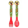 Bing Waving műanyag evőeszköz készlet - 2 darabos