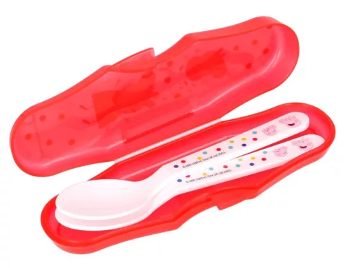 Peppa malac Kindness baba utazó evőeszköz készlet