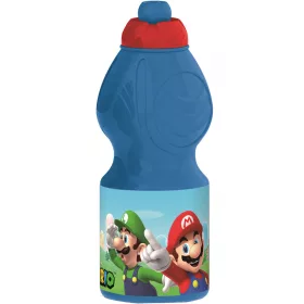 Super Mario Mushroom Kingdom műanyag sportkulacs 400 ml