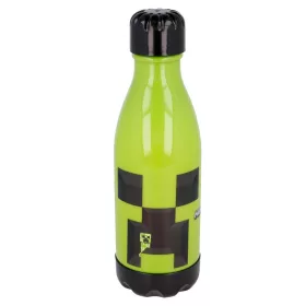 Minecraft Creeper műanyag kulacs csavaros kupakkal 560 ml