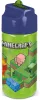Minecraft Creeper Hydro műanyag szívószálas kulacs 430 ml