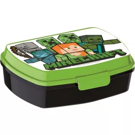 Minecraft Creeper funny műanyag szendvicsdoboz