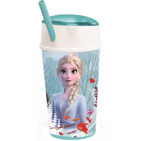   Disney Jégvarázs Blue Forest üdítő- és snack tartó pohár 400 ml