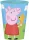 Peppa malac Kindness Blue műanyag pohár 260 ml