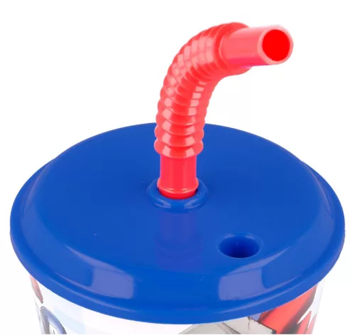 Bosszúállók Rolling Thunder szívószálas pohár, műanyag 430 ml