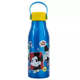   Disney Mickey Fun-Tastic Flexi alumínium kulacs csavaros kupakkal, akasztóval 760 ml