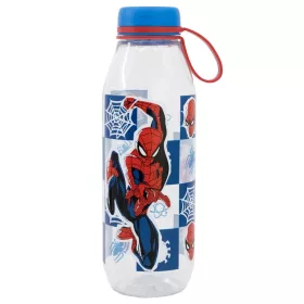   Pókember Grid Ecozen műanyag kulacs csavaros kupakkal 650 ml