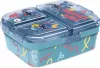 Disney Lilo és Stitch, A csillagkutya Just több rekeszes uzsonnás doboz, szendvicsdoboz XL