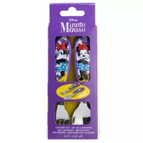   Disney Minnie Sunshine fém ergo evőeszköz készlet - 2 darabos