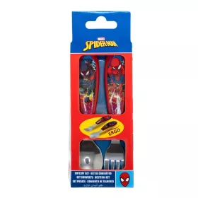   Pókember Moving Target fém ergo evőeszköz készlet - 2 darabos