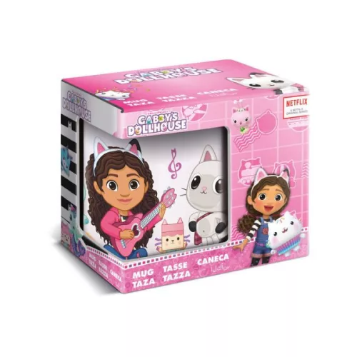 Gabi babaháza Music porcelán bögre 235 ml (8 oz) Díszdobozban