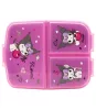 Hello Kitty Kuromi több rekeszes uzsonnás doboz, szendvicsdoboz