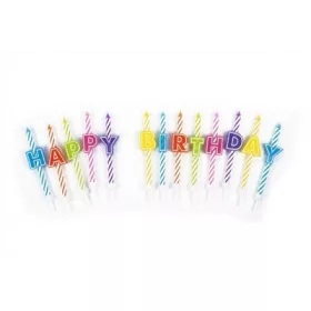   Happy Birthday" 13 szál szülinapi gyertya szett 942197 Trendhaus"