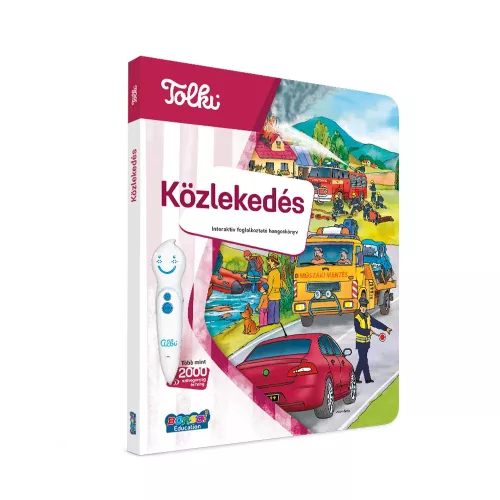 Tolki Interaktív foglalkoztató könyv - Közlekedés