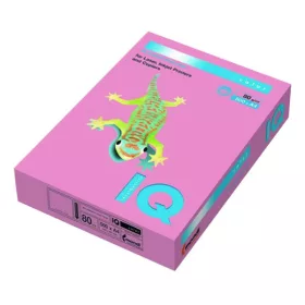   Fénymásolópapír színes IQ Color A/4 80 g pasztell lazac SA24 500 ív/csomag