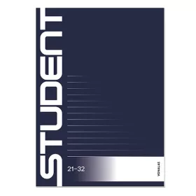 Füzet vonalas ICO Student A/5 32 lapos 21-32 4-8.osztályos