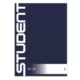 Füzet sima ICO Student A/5 32 lapos 20-32
