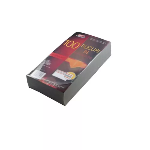 Boríték GPV LA/4 öntapadós bélésnyomott 110x220mm 100 darabos