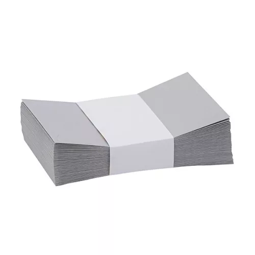 Névjegyboríték színes KASKAD enyvezett 70x105 mm 94 ezüst szürke 50 darabos