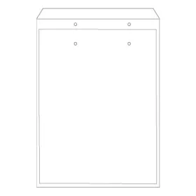 Légpárnás tasak No11/W1 szilikonos fehér 100x165mm