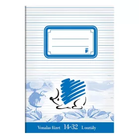 Füzet vonalas ICO Süni A/5 14-32 1.osztályos