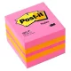 Öntapadós jegyzettömb 3M Post-it LP2051P 51x51mm mini kocka vegyes pink 400 lap