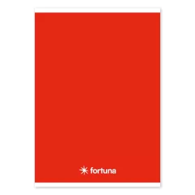   Füzet vonalas FORTUNA Monocolor A/5 32 lapos 21-32 4-8.osztályos piros