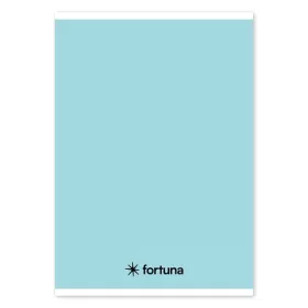   Füzet vonalas FORTUNA Monocolor A/5 32 lapos 21-32 4-8.osztályos pasztell kék