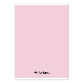   Füzet vonalas FORTUNA Monocolor A/5 32 lapos 21-32 4-8.osztályos pasztell rózsaszín
