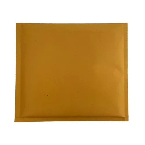 Légpárnás tasak CD szilikonos barna 165x180mm