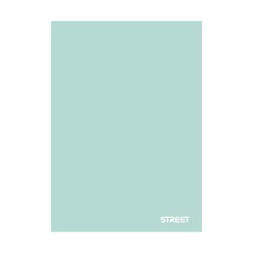 Füzet sima STREET A/5 42 lapos PP Pastel