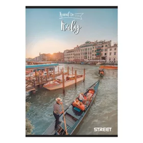 Füzet vonalas STREET A/5 54 lapos Travel To