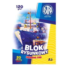 Rajztömb ASTRA PAP A/3 120 g 20 lapos