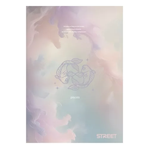 Füzet kockás STREET A/4 54 lapos Zodiac