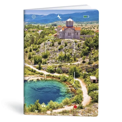 Füzet kockás LIPAMILL A/4 40 lapos Postcard